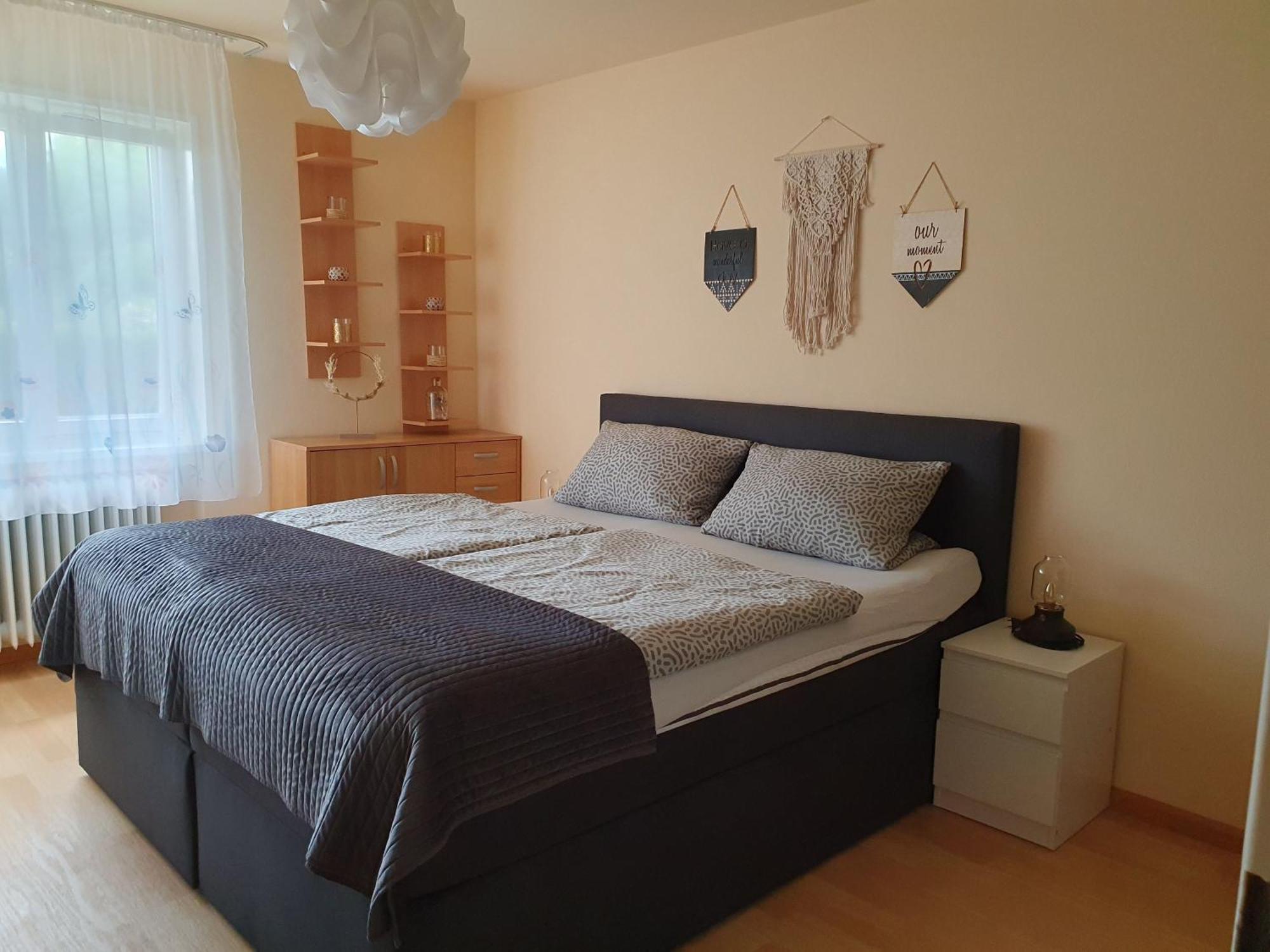 Ferienwohnung Rombachs Spatzennest ヘルボルツハイム エクステリア 写真