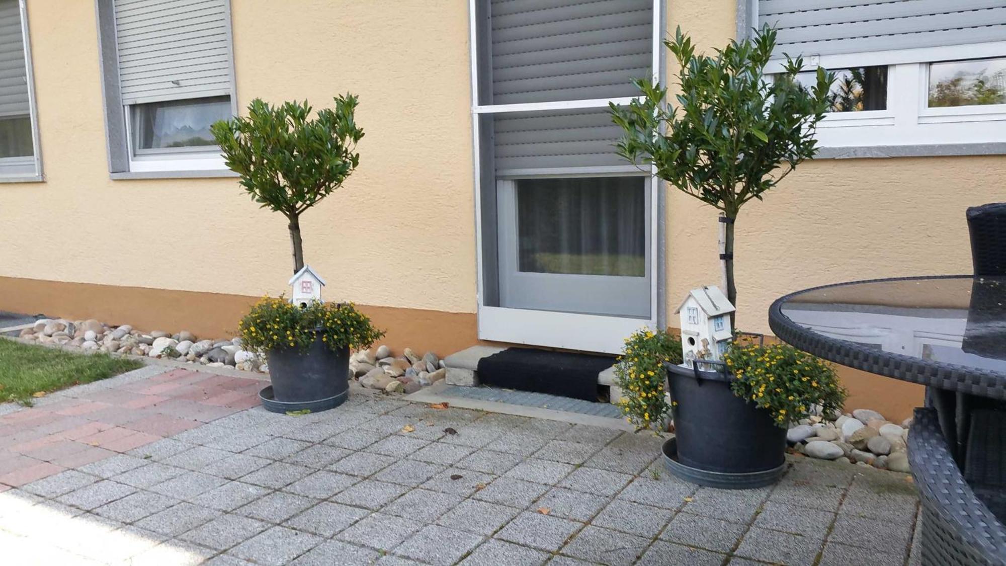 Ferienwohnung Rombachs Spatzennest ヘルボルツハイム エクステリア 写真